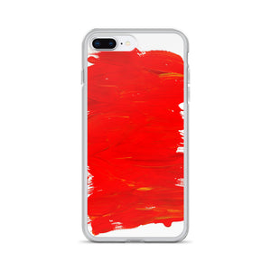 PAINT THE TOWN RED IPHONE CASE