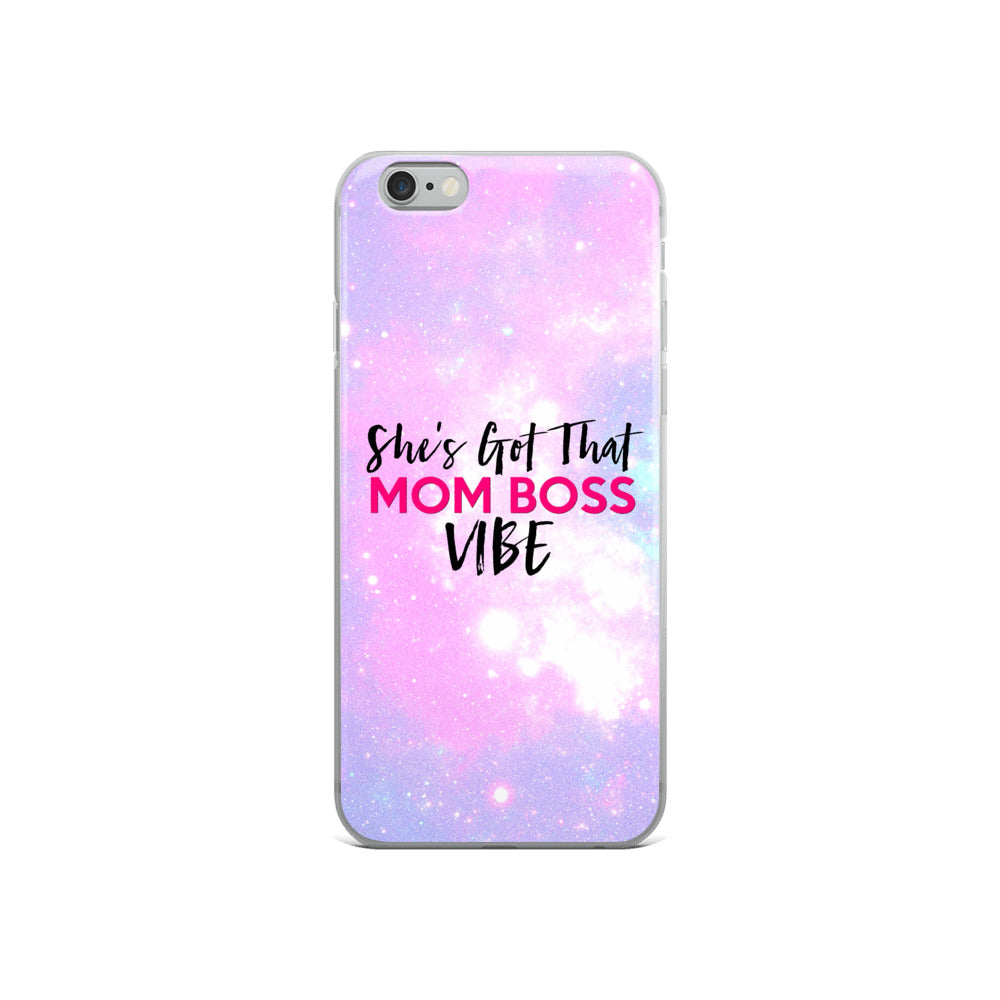 MOM BOSS VIBE IPHONE CASE