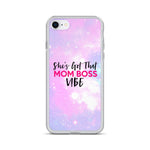 MOM BOSS VIBE IPHONE CASE