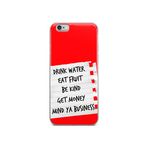 THE RULES IPHONE CASE