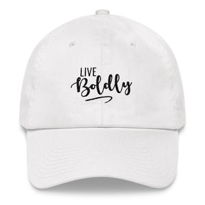 LIVE BOLDLY DAD CAP