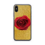 GOLD ROSE IPHONE CASE