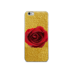 GOLD ROSE IPHONE CASE