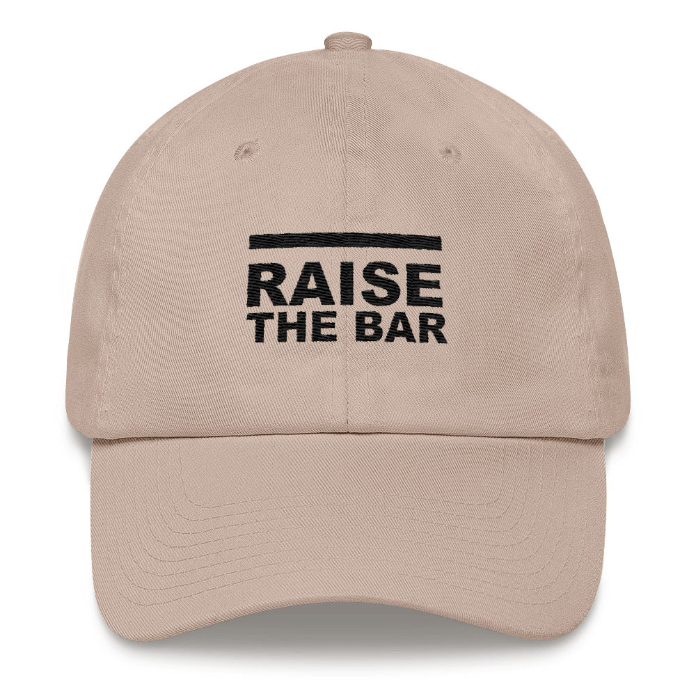 RAISE THE BAR DAD CAP