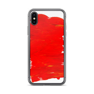 PAINT THE TOWN RED IPHONE CASE