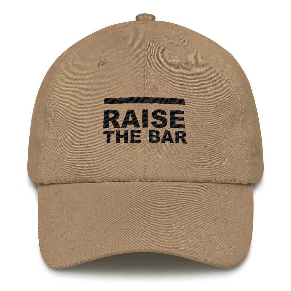 RAISE THE BAR DAD CAP