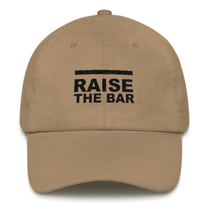 RAISE THE BAR DAD CAP