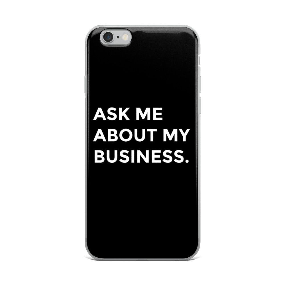 ASK ME IPHONE CASE