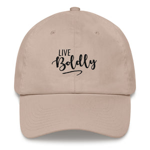 LIVE BOLDLY DAD CAP