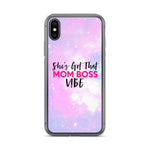 MOM BOSS VIBE IPHONE CASE