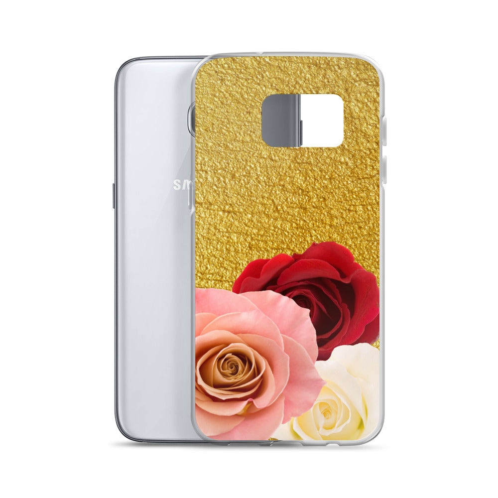 GOLD ROSE SAMSUNG CASE