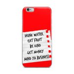 THE RULES IPHONE CASE