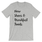 NEW SHOES BREAKFAST FOODS