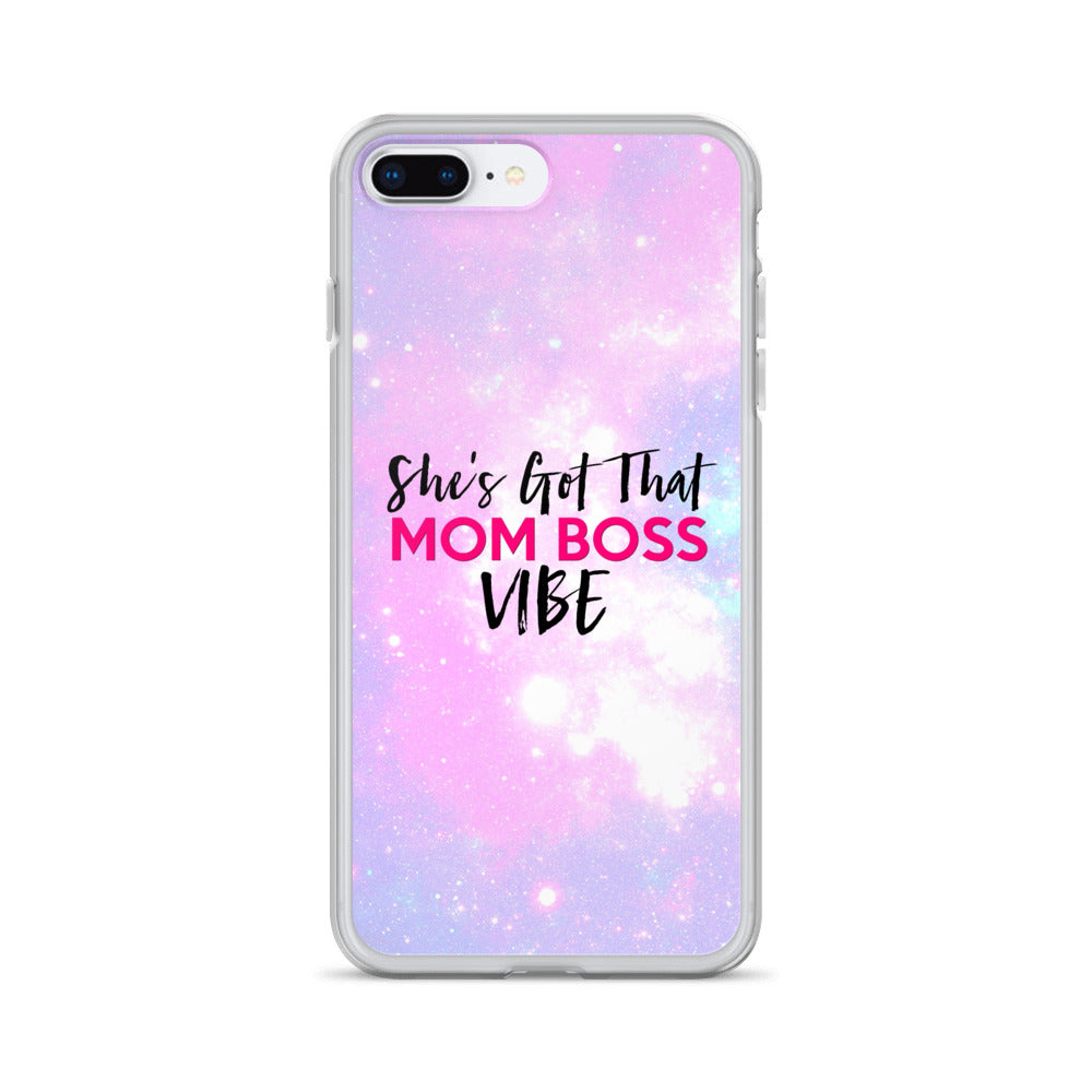 MOM BOSS VIBE IPHONE CASE