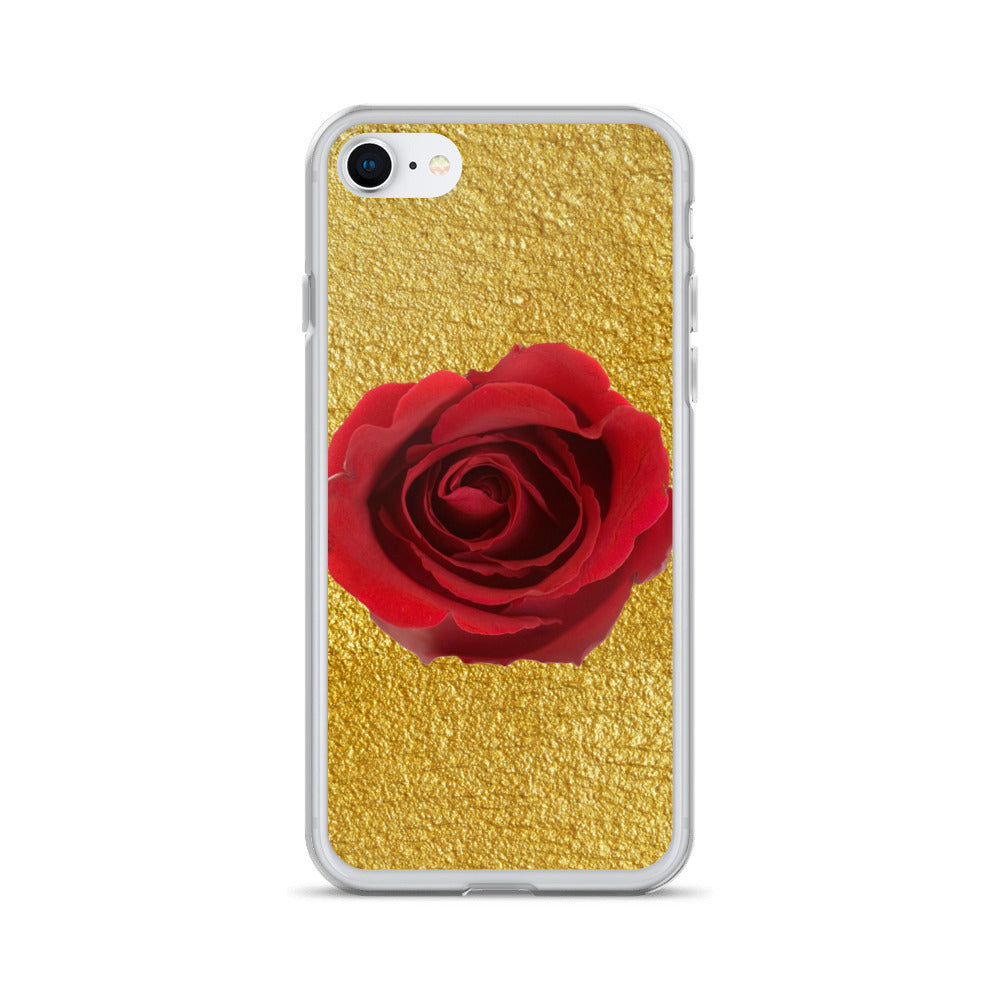 GOLD ROSE IPHONE CASE