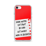 THE RULES IPHONE CASE