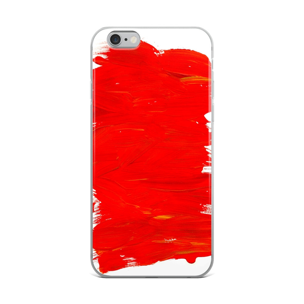 PAINT THE TOWN RED IPHONE CASE