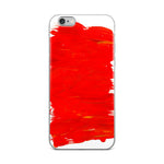 PAINT THE TOWN RED IPHONE CASE