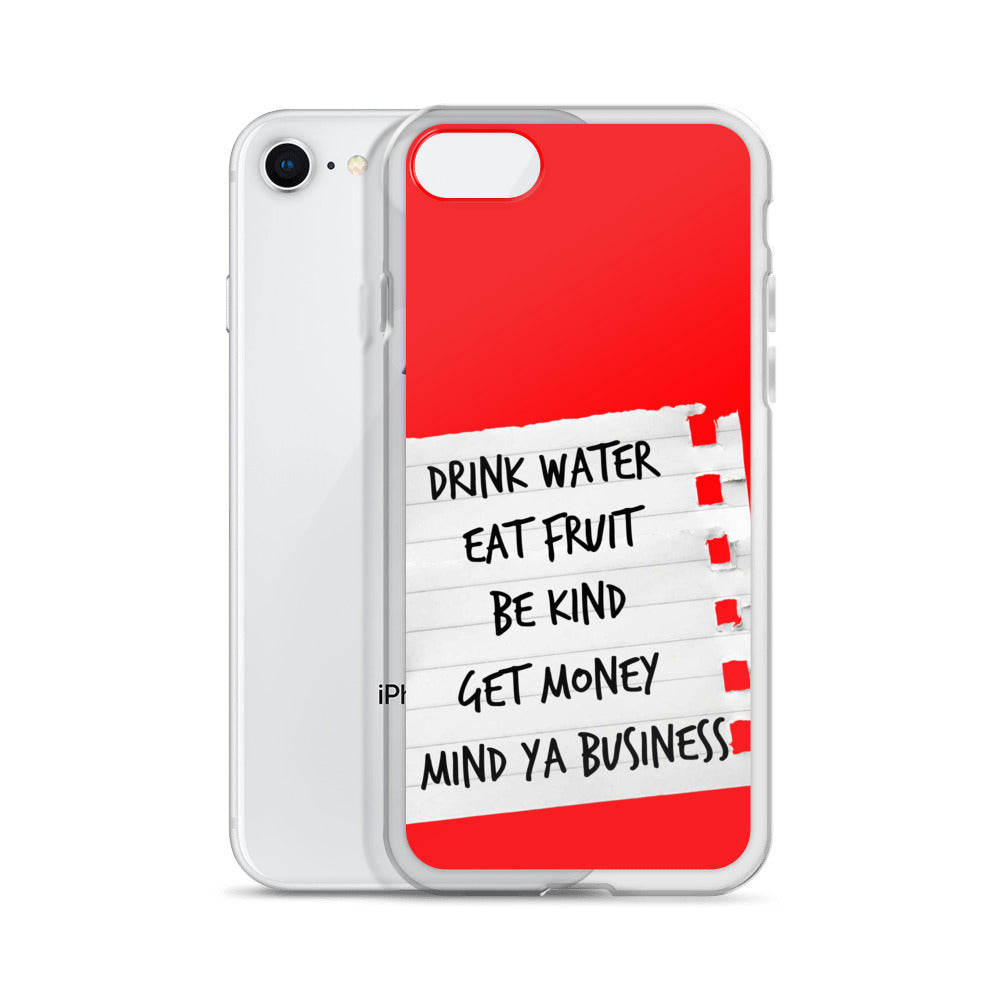 THE RULES IPHONE CASE