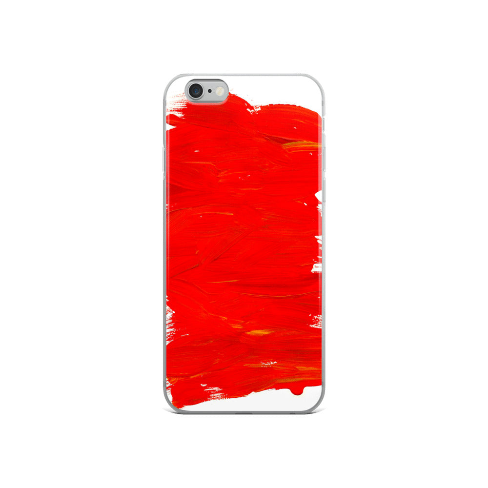 PAINT THE TOWN RED IPHONE CASE